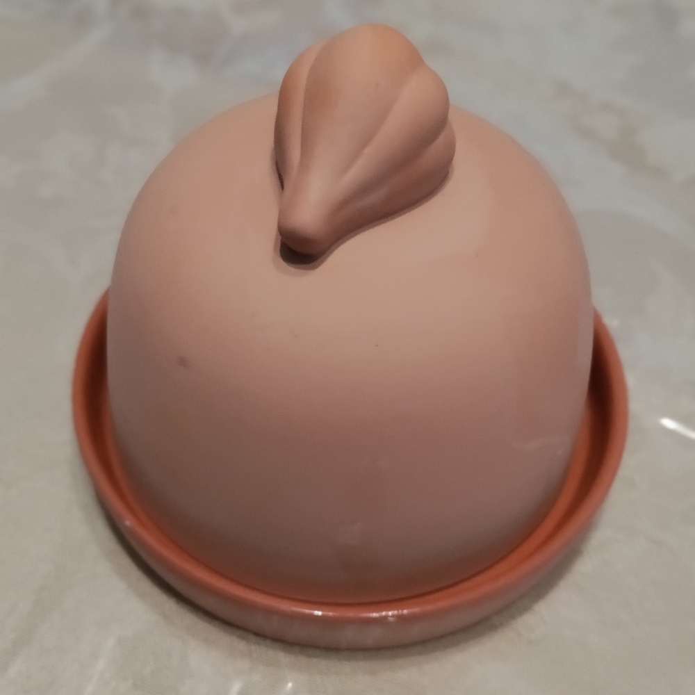 Terra Cotta Garlic or Onion Roaster 2 Piece Set